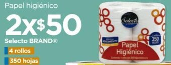 Chedraui Papel Higiénico Selecto BRAND oferta