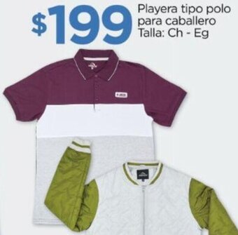 Chedraui Playera tipo polo para caballero Talla Ch - Eg oferta