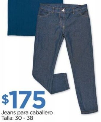 Chedraui Jeans para caballero Talla 30 - 38 oferta