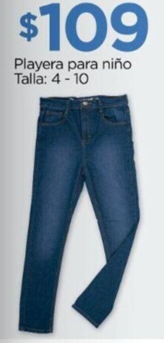 Playera para niño Talla 4-10