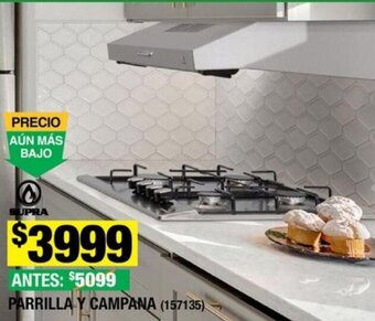 The Home Depot PARRILLA Y CAMPANA oferta