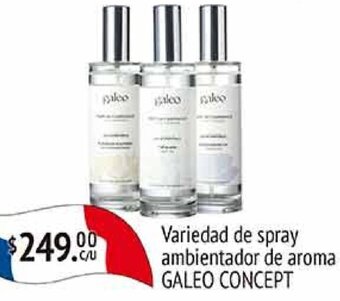 GALEO CONCEPT Variedad de spray ambientador de aroma