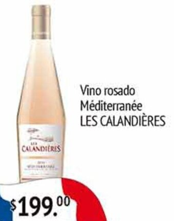 La Comer Vino rosado Méditerranée LES CALANDIÈRES oferta