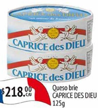Queso brie CAPRICE DES DIEU 125g