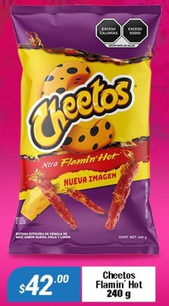 Tiendas Tres B Cheetos Flamin´ Hot 240 g oferta