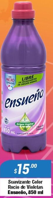 Tiendas Tres B Suavizante Color Rocio de Violetas Ensueño, 850 ml oferta