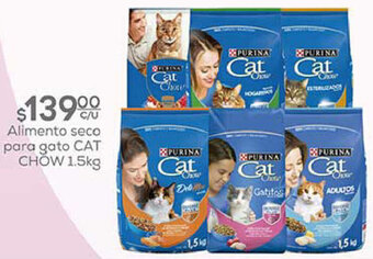 Alimento seco para gato CAT CHOW 1.5kg