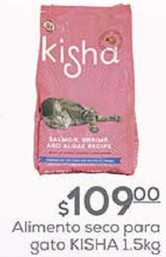 KISHA Alimento seco para gato 1.5kg