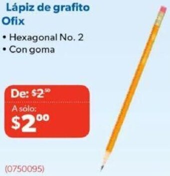 Ofix Lápiz de grafito Ofix oferta