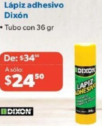 Lápiz adhesivo Dixón Tubo con 36 gr