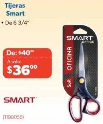 Ofix Tijeras Smart De 6 3/4" oferta