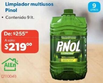 Limpiador multiusos Pinol 9lt