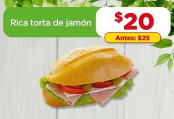Bodega Aurrerá Rica torta de jamón oferta