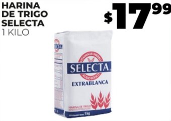 HARINA DE TRIGO SELECTA 1 KILO