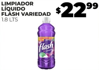 Merco LIMPIADOR LÍQUIDO FLASH VARIEDAD 1.8 LTS oferta