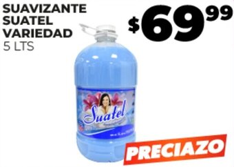 SUAVIZANTE SUATEL VARIEDAD 5 LTS