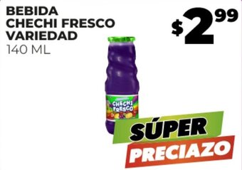 Merco BEBIDA CHECHI FRESCO VARIEDAD 140 ML oferta