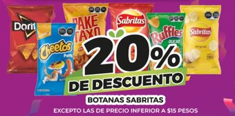 BOTANAS SABRITAS