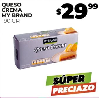 Merco QUESO CREMA MY BRAND 190 GR oferta