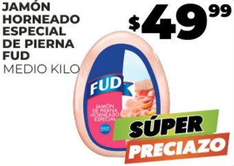 Merco JAMÓN HORNEADO ESPECIAL DE PIERNA FUD MEDIO KILO oferta
