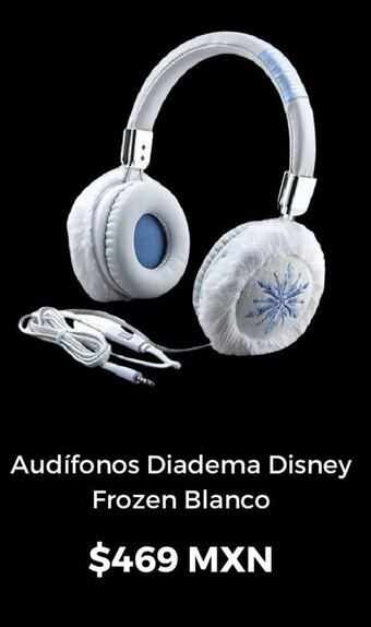 Audífonos Diadema Disney Frozen Blanco