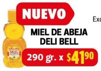 Farmacias Guadalajara DELI BELL MIEL DE ABEJA 290 gr. oferta