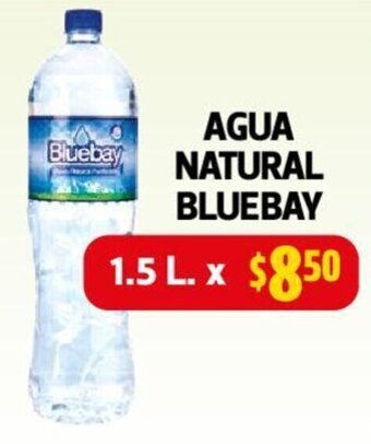 Farmacias Guadalajara AGUA NATURAL BLUEBAY 1.5L oferta