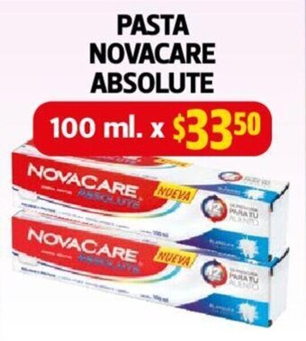 Farmacias Guadalajara PASTA NOVACARE ABSOLUTE 100 ml oferta