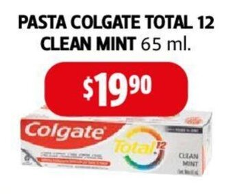 Farmacias Guadalajara PASTA COLGATE TOTAL 12 CLEAN MINT 65 ml. oferta
