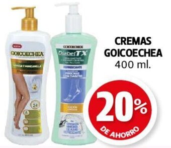 Farmacias Guadalajara CREMAS GOICOECHEA 400 ml. oferta