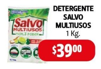 Farmacias Guadalajara DETERGENTE SALVO MULTIUSOS 1 Kg. oferta