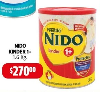 Farmacias Guadalajara NIDO KINDER 1+ 1.6 Kg. oferta
