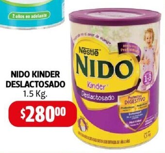 Farmacias Guadalajara NIDO KINDER DESLACTOSADO 1.5 Kg. oferta