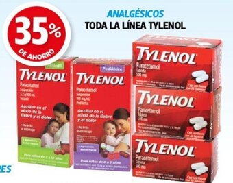 TODA LA LÍNEA TYLENOL