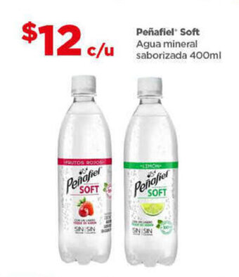 Bodega Aurrerá Peñafiel Soft Agua mineral saborizada 400ml oferta