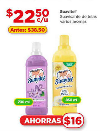 Bodega Aurrerá Suavitel Suavisante de telas varios aromas oferta