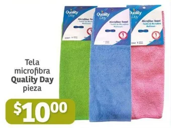 Soriana Híper Tela microfibra Quality Day pieza oferta