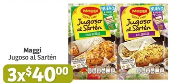 Soriana Híper Maggi Jugoso al Sartén x 3 oferta