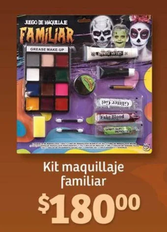 Soriana Híper Kit maquillaje familiar oferta