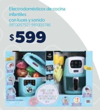 Sam's Club Member's Mark Electrodomésticos de cocina infantiles con luces y sonido oferta