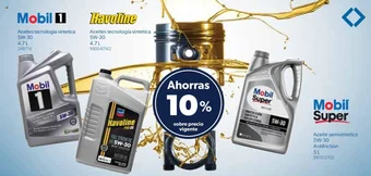 Mobil 1 Aceites tecnología sintetica / Havoline Aceites tecnología sintetica 5W-30 4.7L - Mobil Super Aceite semisintetico 5L