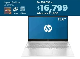 Sam's Club hp Laptop Pavilion oferta
