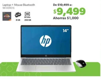 hp Laptop + Mouse Bluetooth