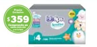 Bbtips Pañales Unisex 100 pzas Etapa 4