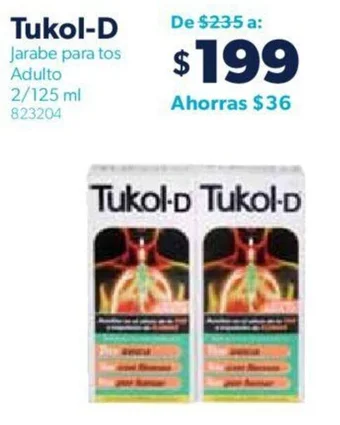 Tukol-D Jarabe para tos Adulto 2/125 ml