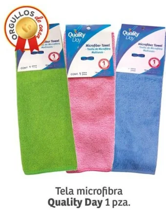 Soriana Mercado Tela microfibra Quality Day 1 pza. oferta