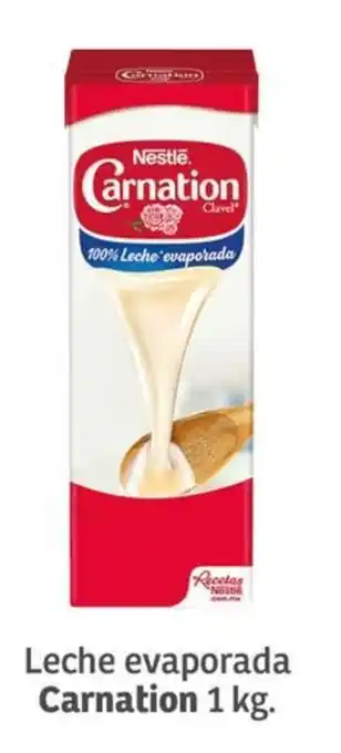 Soriana Mercado Leche evaporada Carnation 1 kg. oferta