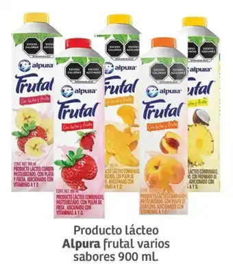 Soriana Mercado Producto lácteo Alpura frutal varios sabores 900 ml. x 2 oferta