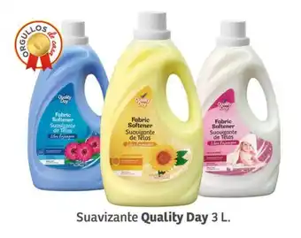 Soriana Mercado Suavizante Quality Day 3 L. x 2 oferta