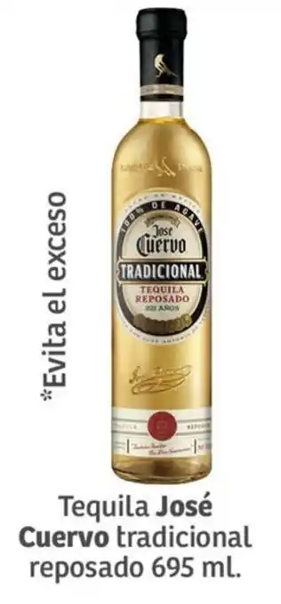 Tequila José Cuervo tradicional reposado 695 ml.